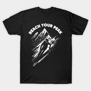 Reach Your Peak | Skiing T-Shirt